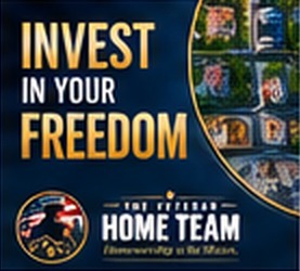 Invest in your freedom — The Veteran Home Team