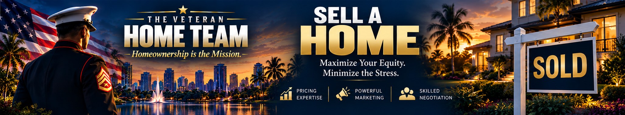 The Veteran Home Team — Sell a Home. Maximize your equity, minimize the stress: pricing expertise, powerful marketing, skilled negotiation.